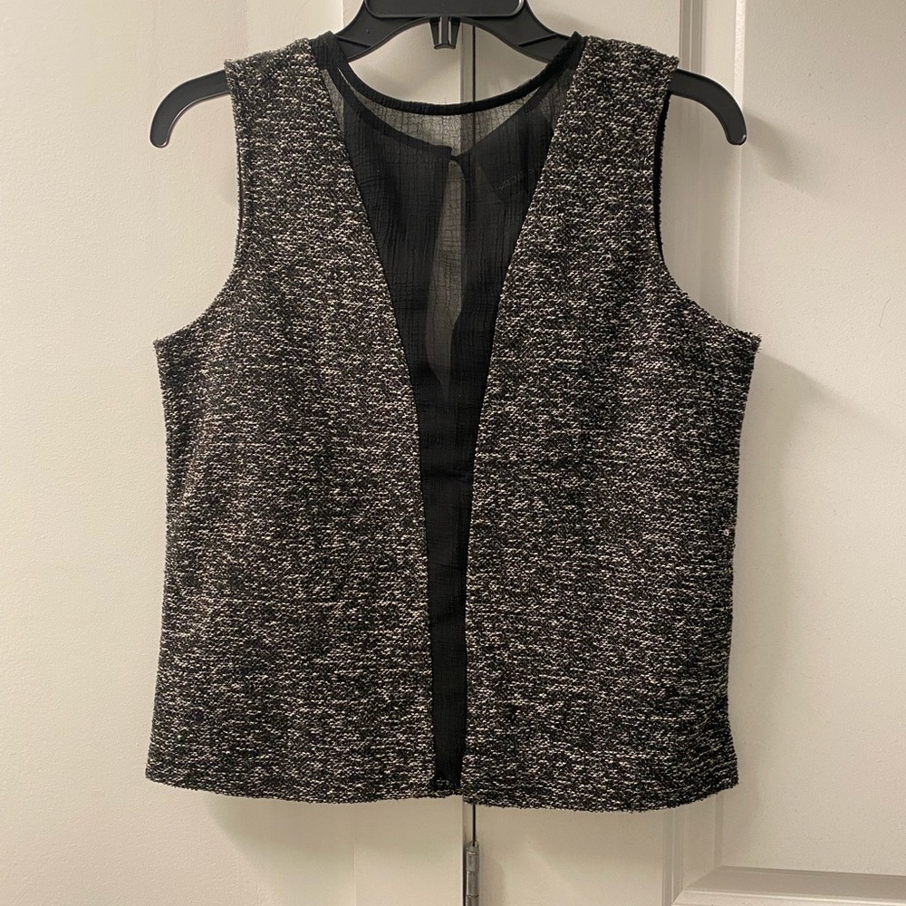 Tweed Business Casual Top